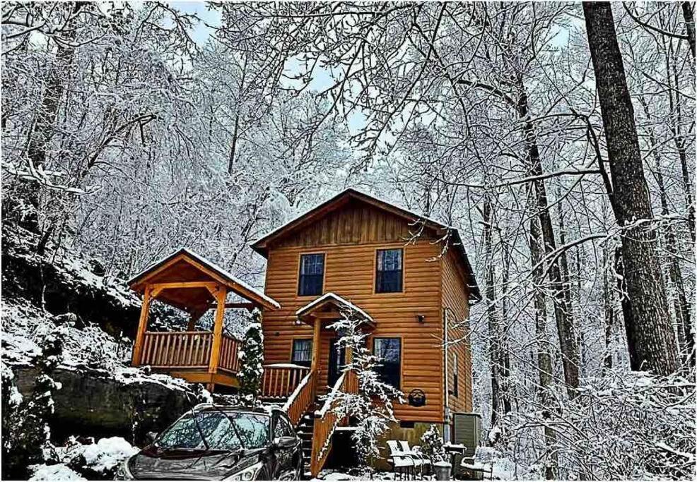 Permanent Vacation-Private Honeymoon Cabin With Hot Tub Sevierville Exteriér fotografie
