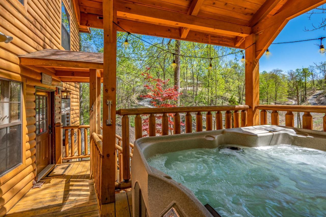 Permanent Vacation-Private Honeymoon Cabin With Hot Tub Sevierville Exteriér fotografie