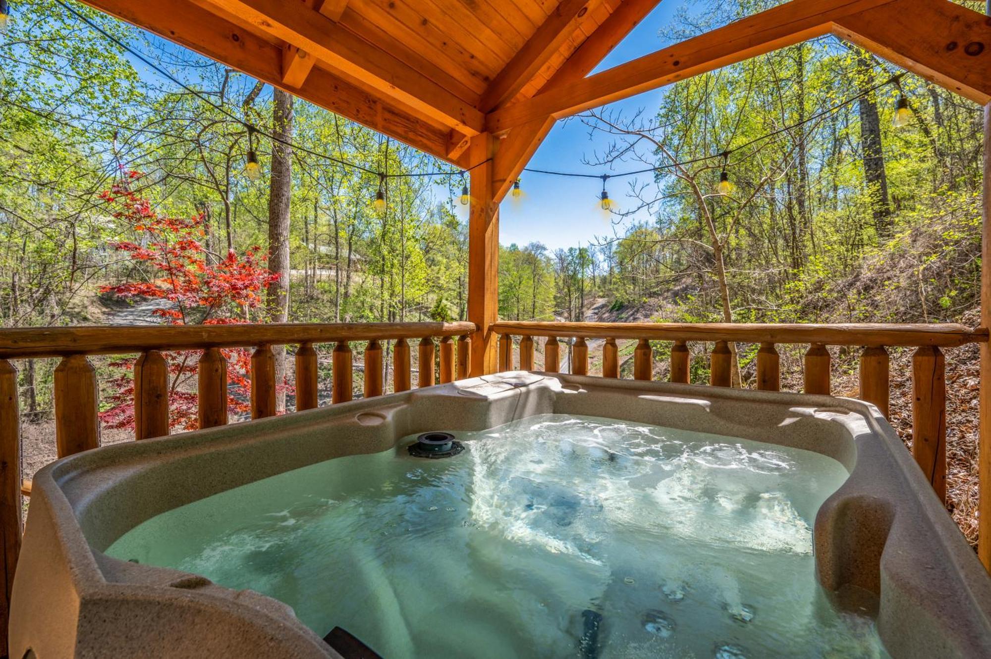 Permanent Vacation-Private Honeymoon Cabin With Hot Tub Sevierville Exteriér fotografie